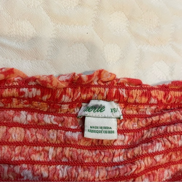 Aerie Flowy Smocked Floral Women's Shorts XS Cotton Blend Spring Summer Airy - Picture 3 of 10